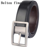 Men's Belts Genuine Leather Dress Reversible Belt