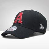 [AETRENDS] Black Cap Hat Men Cotton Baseball Caps for Men