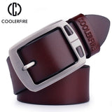 cowhide genuine leather belts