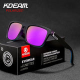 New arrived KDEAM Mirror Polarized Sunglasses Men