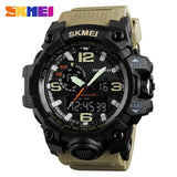 Denim Style Luxury Brand SKMEI Men Sports Watches Waterproof