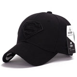 Women Men Shiny Diamond superman Stapie Baseball Caps