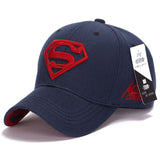 Women Men Shiny Diamond superman Stapie Baseball Caps