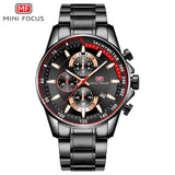 MINI FOCUS 2019 Fashion Blue Watch Men