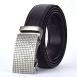 WOWTIGER Fashion Designers Men Automatic Buckle Leather luxury Belt