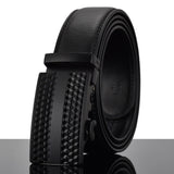 WOWTIGER Fashion Designers Men Automatic Buckle Leather luxury Belt