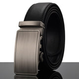 WOWTIGER Fashion Designers Men Automatic Buckle Leather luxury Belt