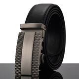 WOWTIGER Fashion Designers Men Automatic Buckle Leather luxury Belt