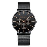 MEGALITH Fashion Casual Quartz Men Watch Waterproof