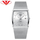 NIBOSI Golden Quartz Watch Men