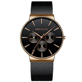 MEGALITH Fashion Casual Quartz Men Watch Waterproof