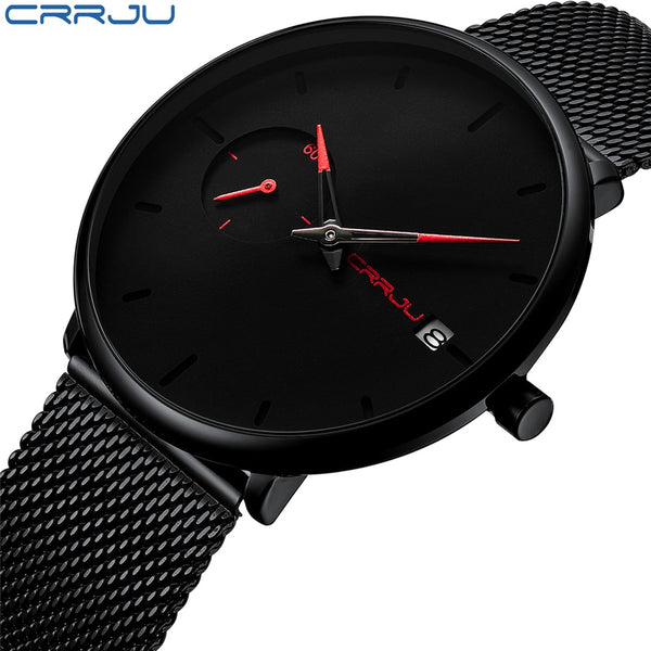 Crrju Sports Date Mens Watches