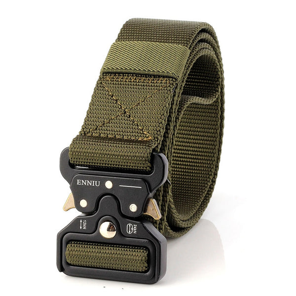 Military Equipment Army Belt Men Tactical Designer Canvas Belts For Jeans Pants Casual  Elastic Nylon Black Belt Long Waist Belt