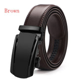 Brand Brown Leather Belt