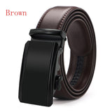 Brand Brown Leather Belt
