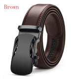Brand Brown Leather Belt