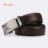 Brand Brown Leather Belt