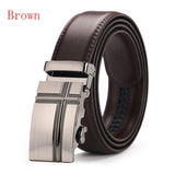 Brand Brown Leather Belt