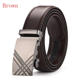Brand Brown Leather Belt