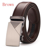 Brand Brown Leather Belt
