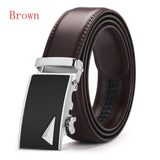 Brand Brown Leather Belt