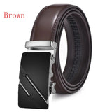 Brand Brown Leather Belt