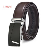 Brand Brown Leather Belt