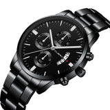 CUENA Fashion Military Stainless Steel watch