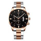 CUENA Fashion Military Stainless Steel watch