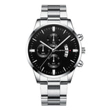 CUENA Fashion Military Stainless Steel watch