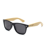 OLEY  Brand Bamboo Leg Polarized Sunglasses men
