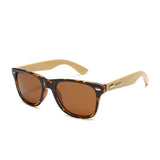 OLEY  Brand Bamboo Leg Polarized Sunglasses men