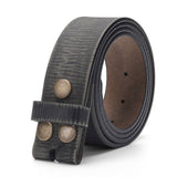 Vintage Belt Without Buckle 100% Genuine Leather Belt