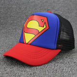 Superman Mesh cap Kids Baseball Caps