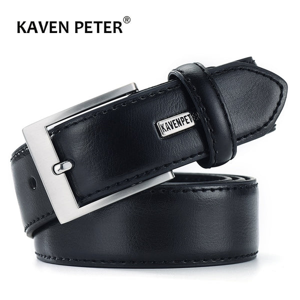 Mens Belts Luxury Business Leather Belt