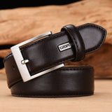 Mens Belts Luxury Business Leather Belt