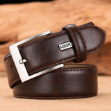 Mens Belts Luxury Business Leather Belt