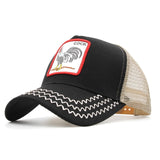 Fashion Animals Embroidery Baseball Caps Men