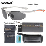 2018 Men Polarized Rimless Aluminum Sunglasses