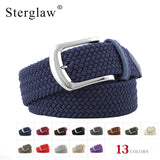 107cm korean fashion Casual stretch woven belt