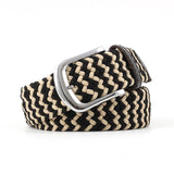 107cm korean fashion Casual stretch woven belt