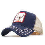 Fashion Animals Embroidery Baseball Caps Men