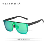 VEITHDIA Brand Fashion Retro Aluminum Sunglasses Polarized