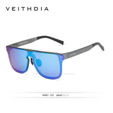 VEITHDIA Brand Fashion Retro Aluminum Sunglasses Polarized