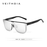 VEITHDIA Brand Fashion Retro Aluminum Sunglasses Polarized