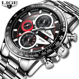 LIGE Fashion Men Watches