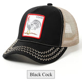 Black Snapback Baseball Cap