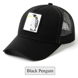 Black Snapback Baseball Cap