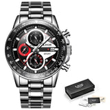 LIGE Fashion Men Watches