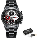LIGE Fashion Men Watches